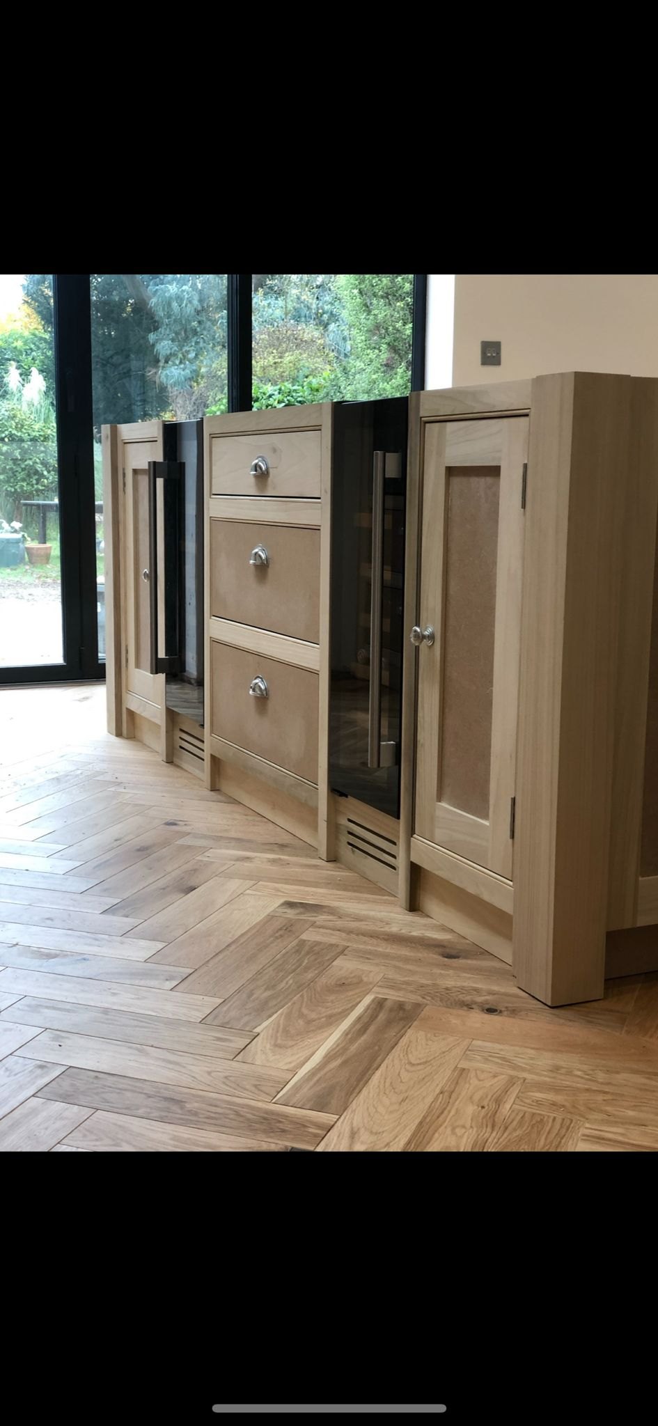 Bespoke joinery island